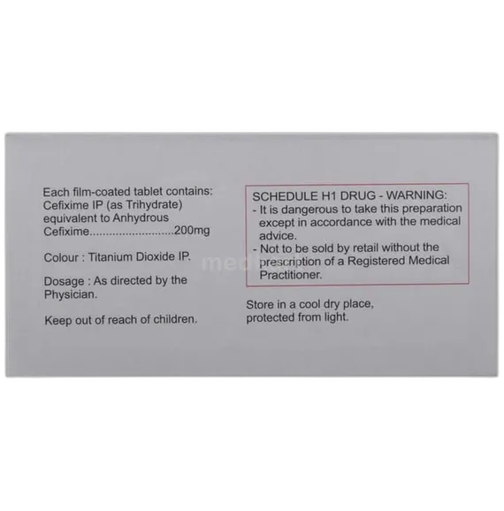 taxim o 200mg tablet 10's